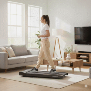 Bėgimo takeliai ir darbas namuose