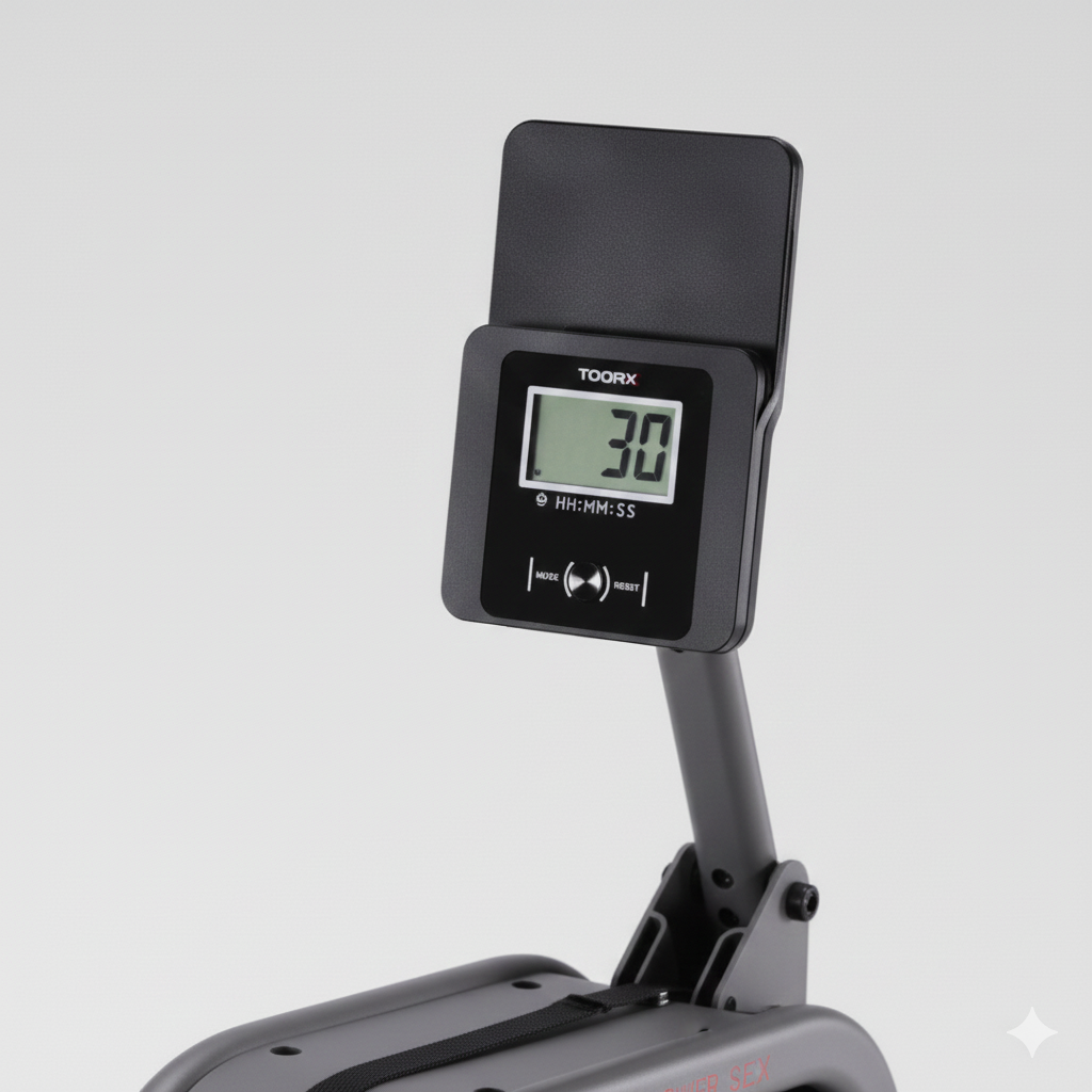 Sportex Irklavimo treniruoklis TOORX ROWER SEA ekranas